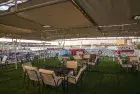 Kira Nile Cruise seating area on sun deck